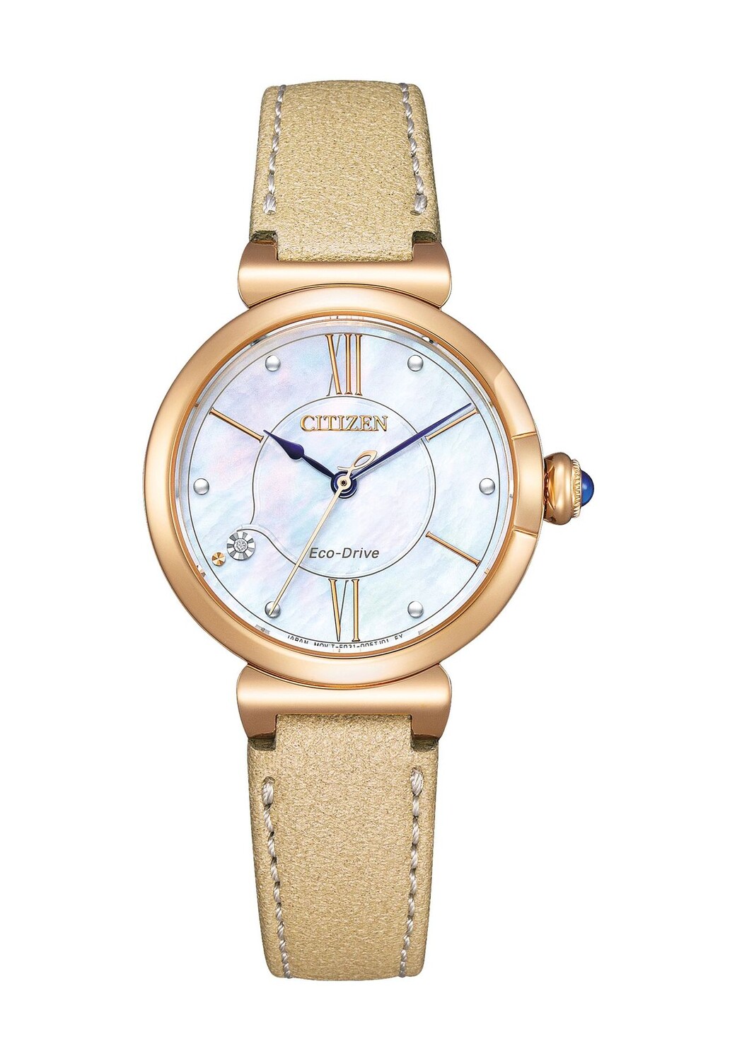 

Женские часы ЭМ1073-18Д CITIZEN, золото