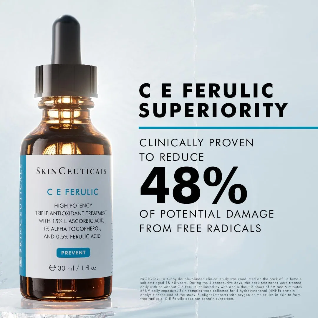 Сыворотка Skinceuticals — Антиоксидантная для лица «C E Ferulic» от, 30 мл — фото 2