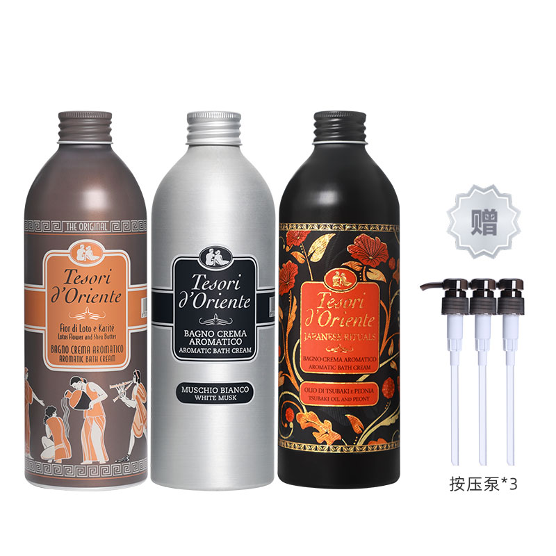 

Ароматный увлажняющий гель для душа премиум-класса, 500 мл Tesori D'Oriente