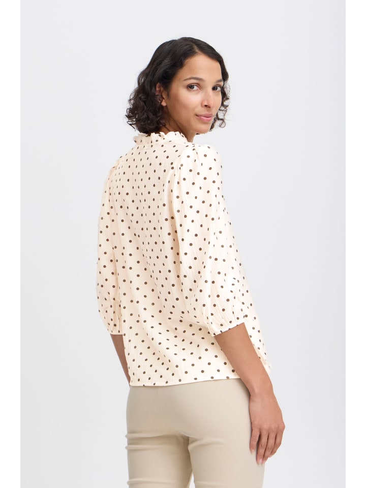 

B. young Блузка BYIDOTTY - легкая тканая, свободного кроя, в черном цвете