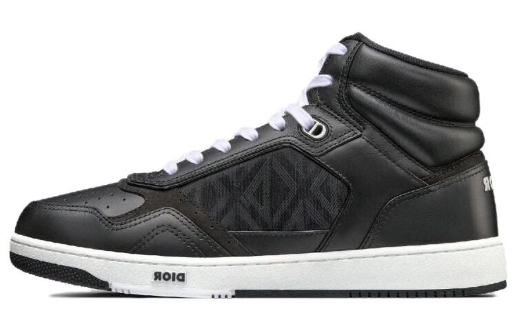 Кроссовки Dior B27 High Diamond, черный