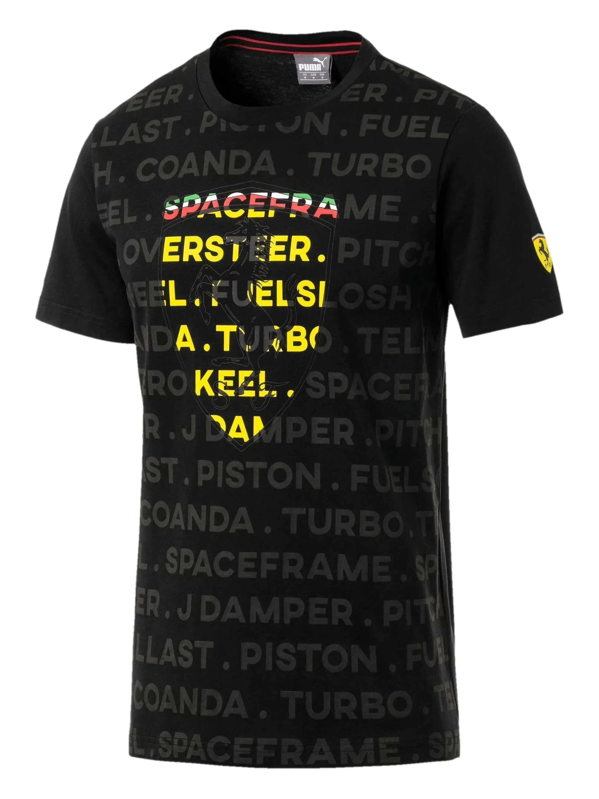 

Футболка Big Shield из коллаборации с Ferrari Puma, черный