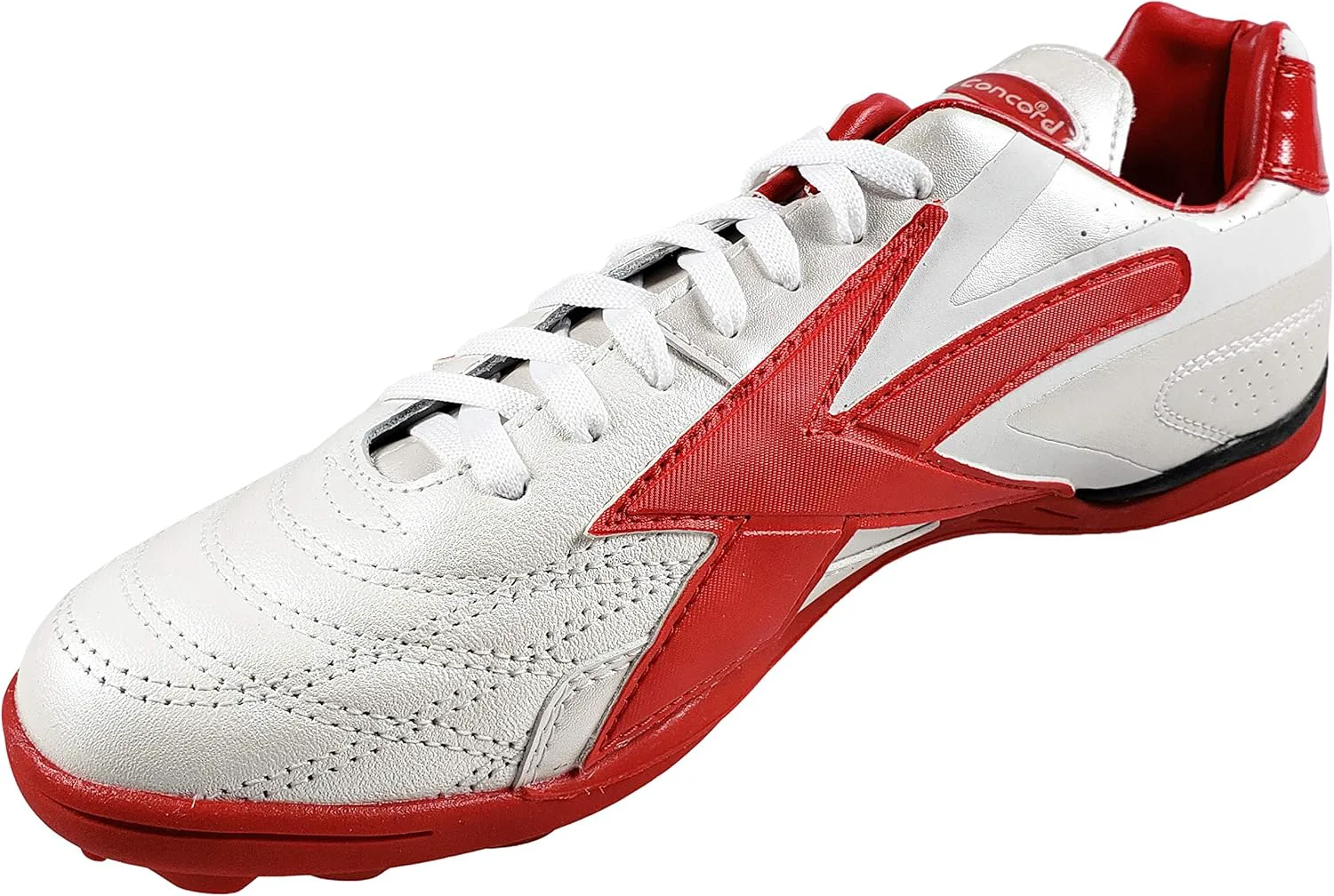 Аутентичные футбольные бутсы Concord Turf, модель S160QR, бело-красные Generic, белый — фото 2