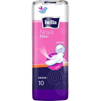 

Гигиенические прокладки, 10 шт. Bella, Nova Maxi