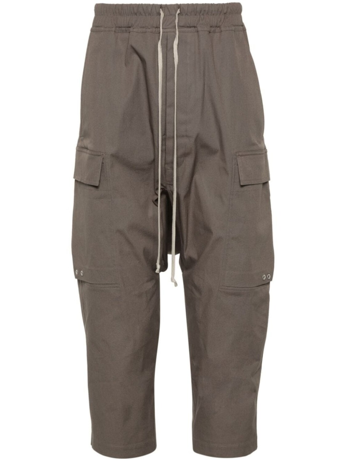 

Rick Owens зауженные брюки с низким шаговым швом, серый