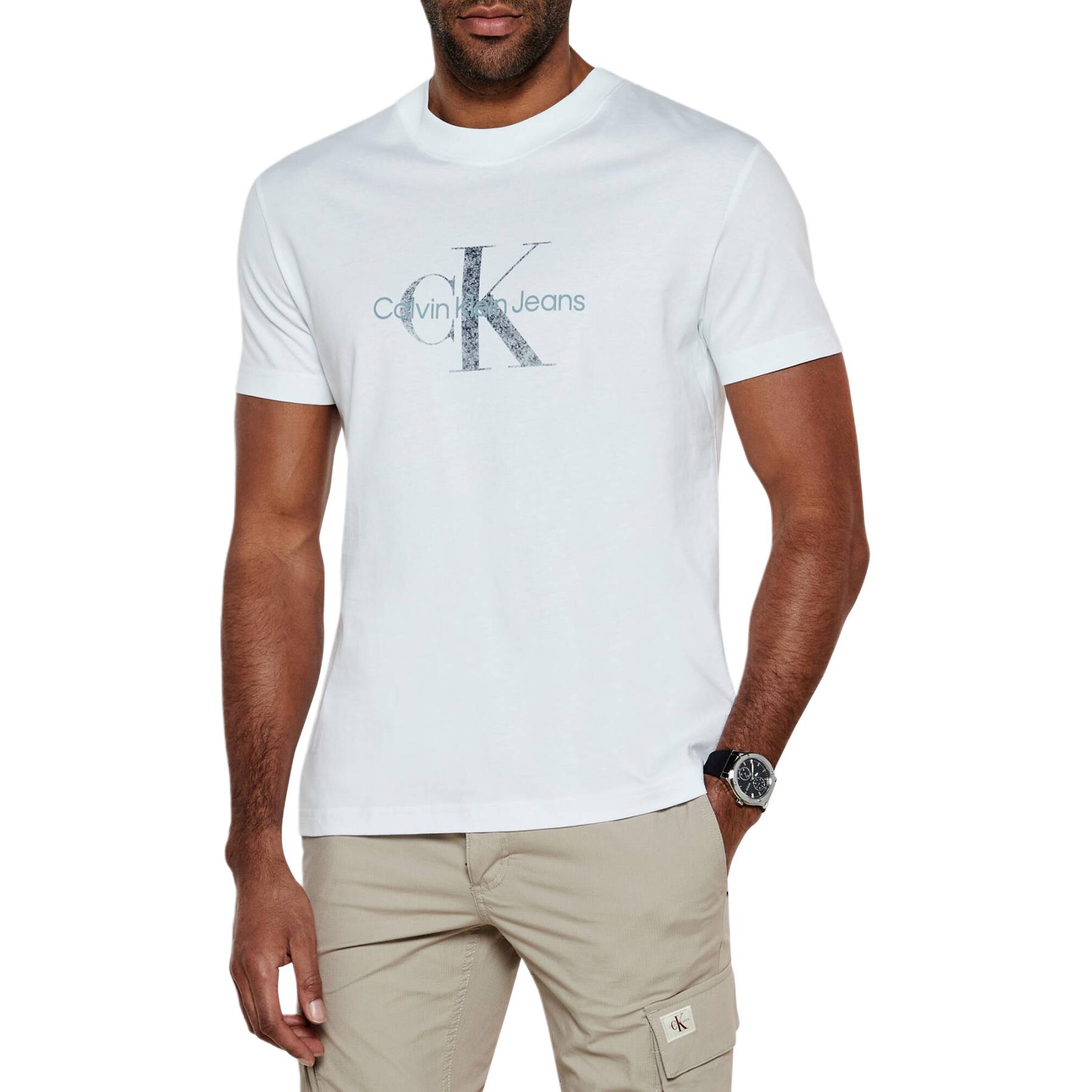 

Calvin Klein Футболка мужская белая, Белый, Calvin Klein Футболка мужская белая