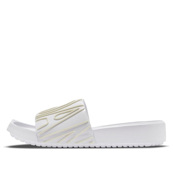 Тапочки nola slide 'triple white' Air Jordan, белый