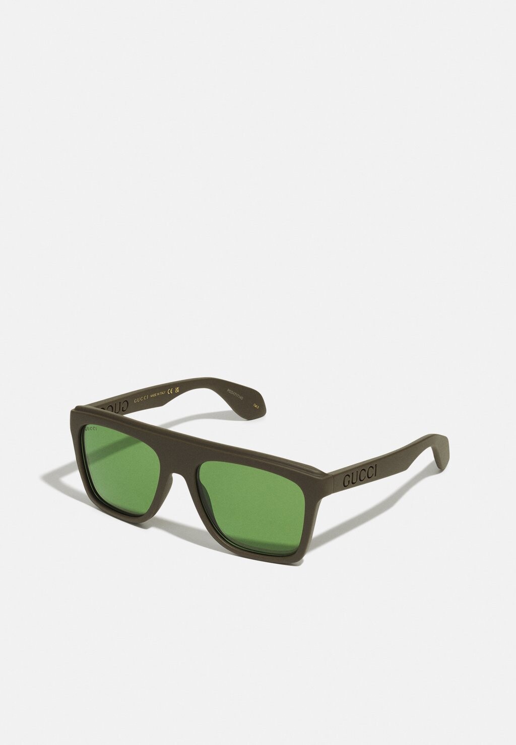 

Солнцезащитные очки Gucci, цвет green