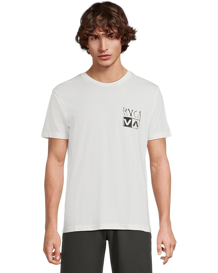 

Рубашка RVCA Horton Panther Short, цвет Antique White