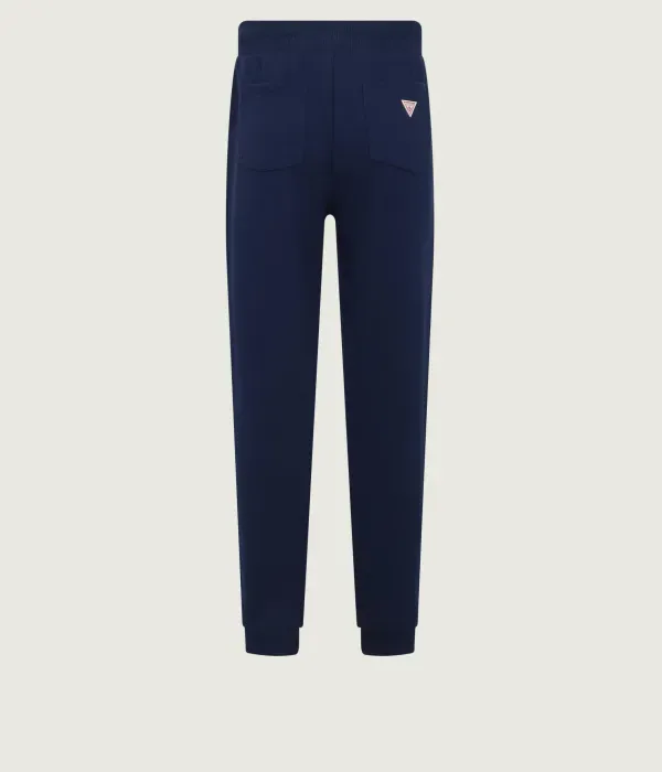 Спортивные штаны из французской махровой ткани regular fit Guess, темно-синий — фото 2