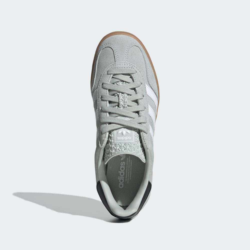 Кроссовки Adidas Gazelle Indoor Shoes Kids, цвет Wonder Silver/Cloud White/Core Black — фото 2