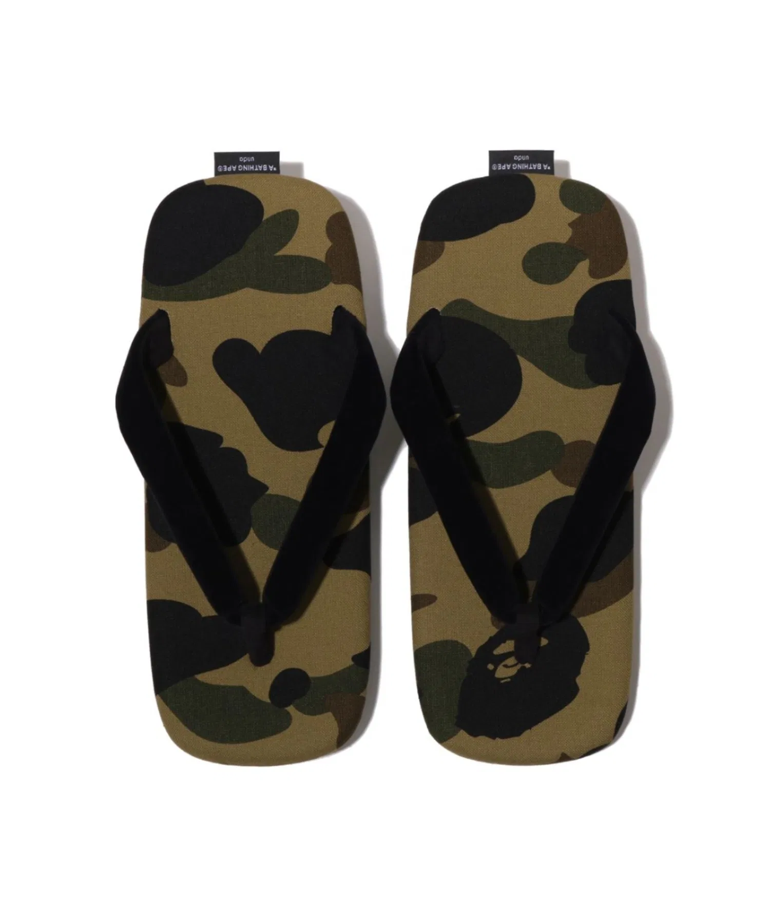 Мужские сандалии A BATHING APE BAPE X GOYEMON 1ST CAMO UNDA — фото 2