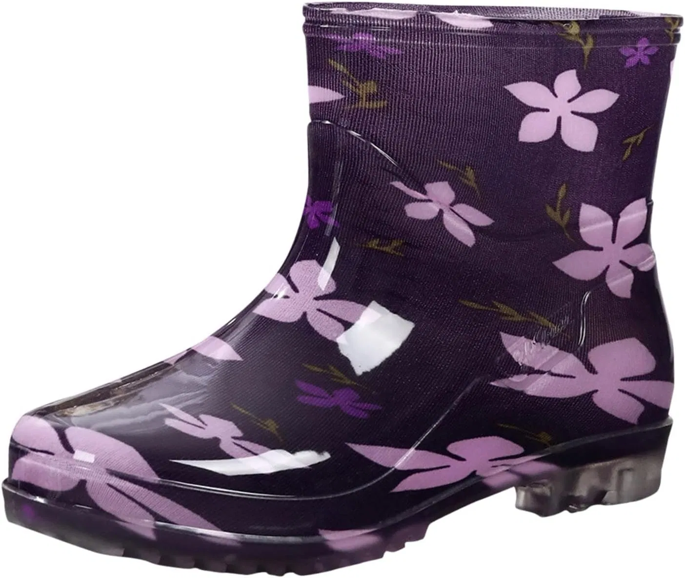 Резиновые детские ботинки, женские резиновые ботинки из ПВХ, непромокаемые мужские резиновые ботинки для дождливой погоды Generisch, Purple