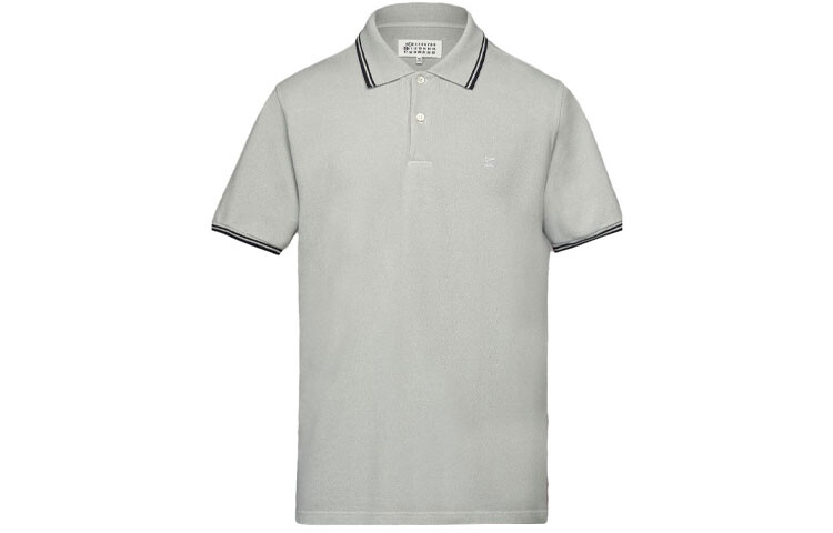 

Рубашка поло мужская серая Maison Margiela, серый