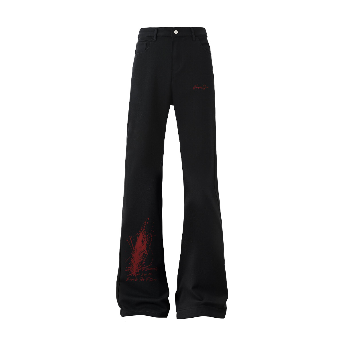 

Джинсы Unisex Moderate Scimitar HUANQIU, черный-красный