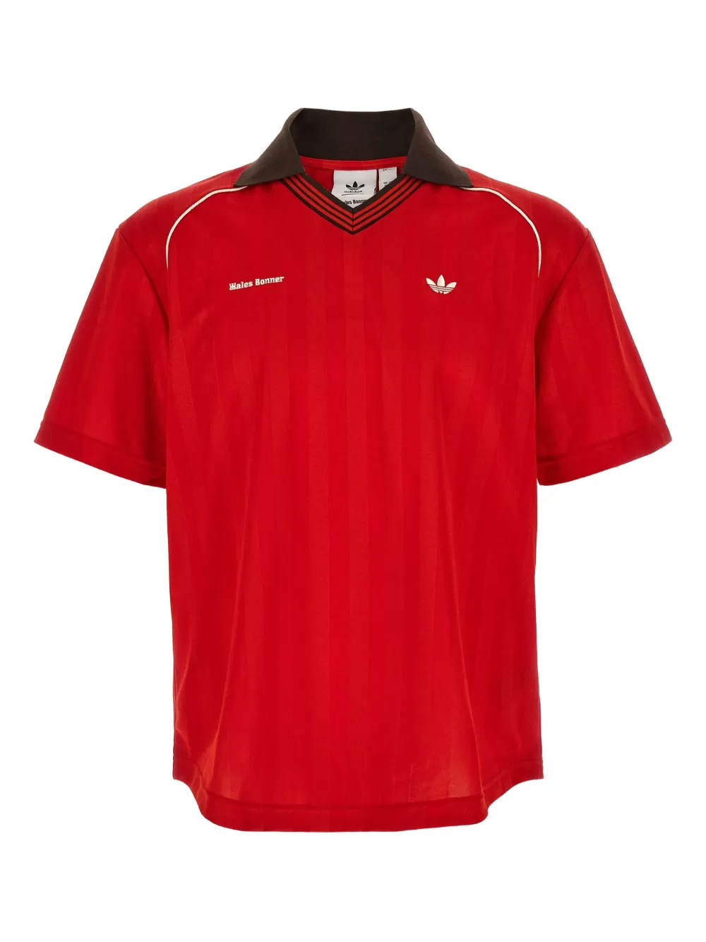

Футболка из коллаборации с Wales Bonner Adidas, красный
