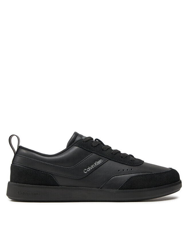 

Кроссовки Low Top Lace Up Lth Mix Calvin Klein, черный
