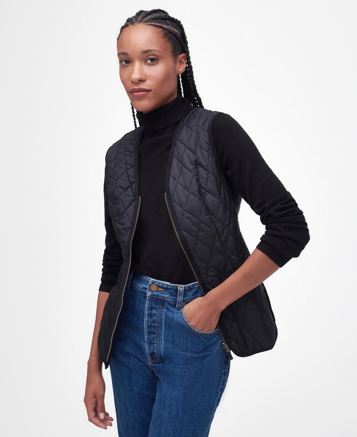 

Жилет Barbour Betty Interactive Liner, классический черный