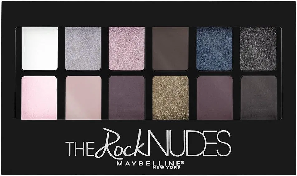 Тени для век Maybelline New York The Rock Nudes, 10 мл