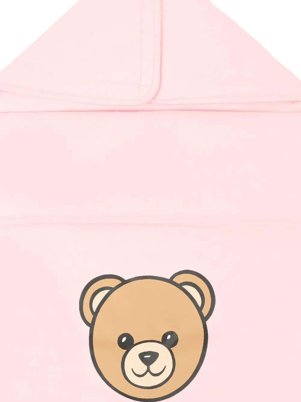 Спальный конверт с принтом Teddy Bear Moschino Kids, розовый — фото 3