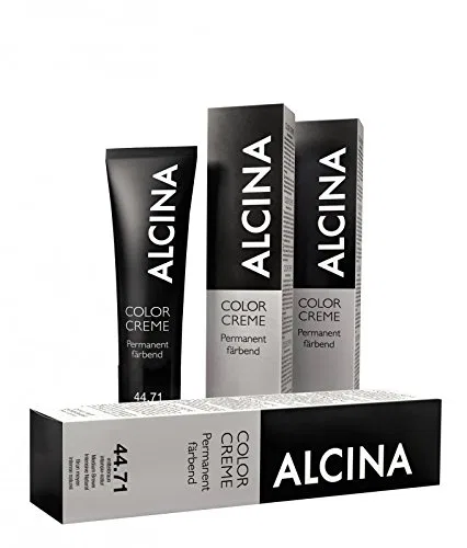 Крем-краска для волос Alcina Professional 55.71, интенсивно-светло-коричневый Alcina