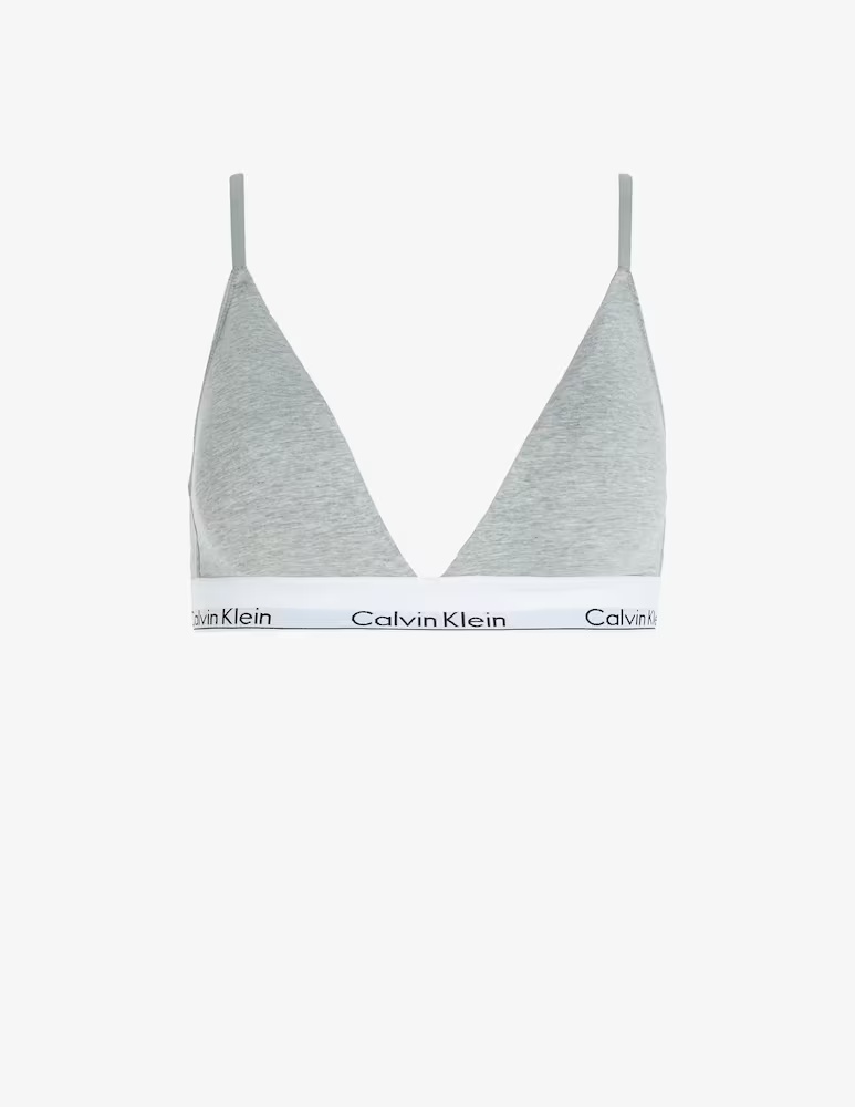 

Треугольный бюстгальтер Calvin Klein, серый