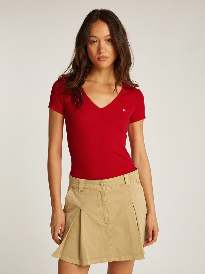 

Футболка TOMMY JEANS, красный