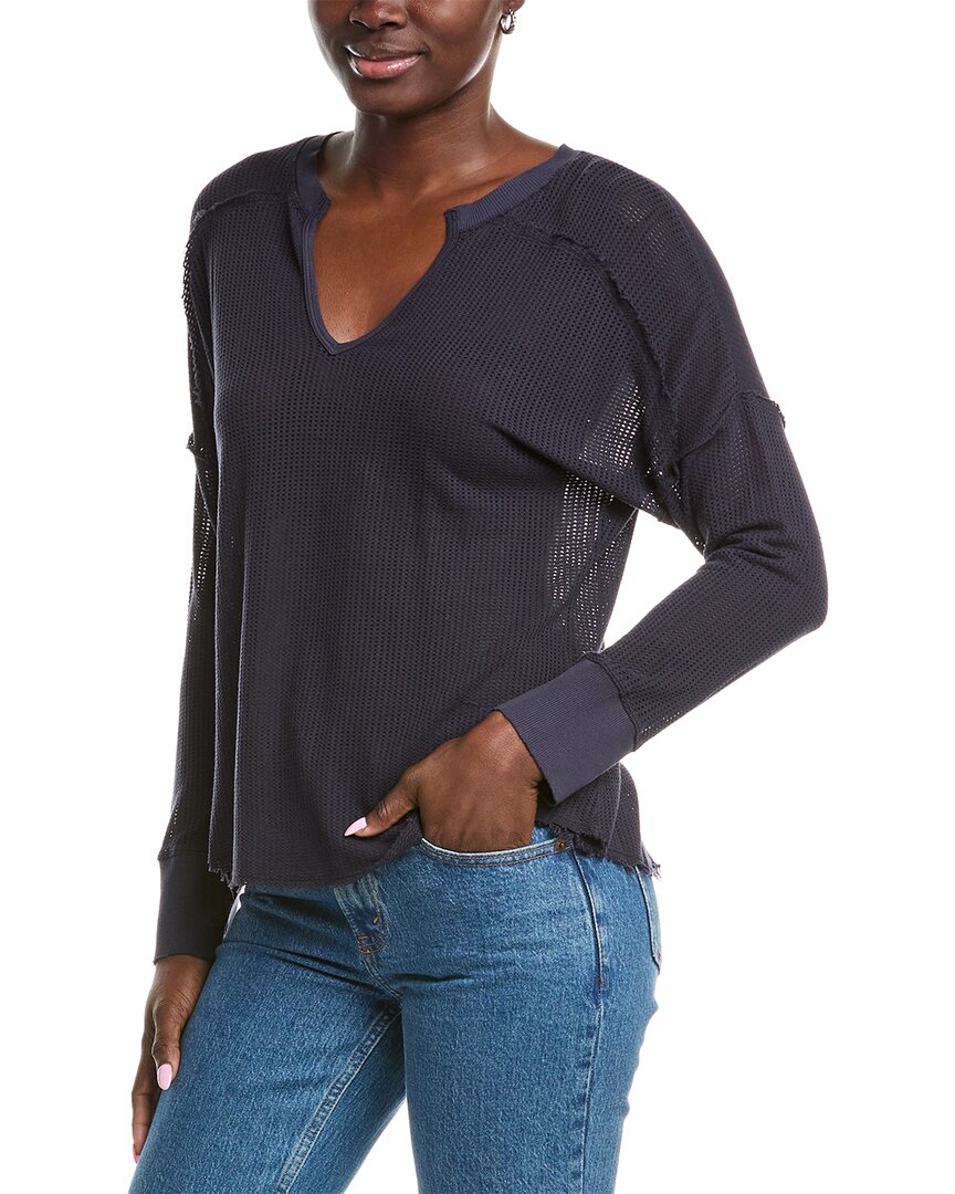 

XCVI Wearables Сетчатый пуловер Bullock, синий