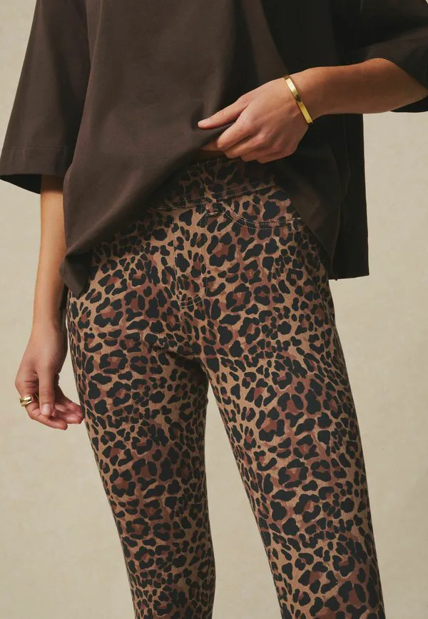 Укороченные леггинсы Next, Leopard — фото 4