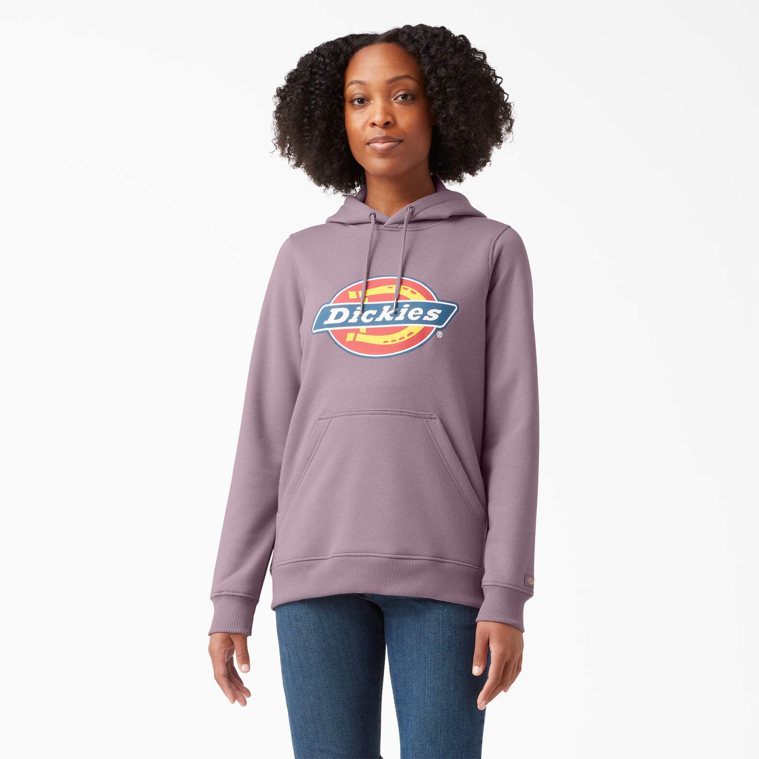 

Женский свитер с логотипом в тяжелом весе Dickies, цвет lilac (lc)