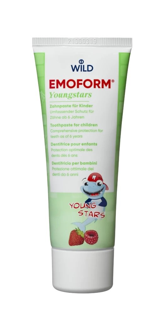 

Зубная паста Emoform Youngstars для детей 75 мл Клубника-малина 6-12 лет, , E101334, [цвет] Inny producent