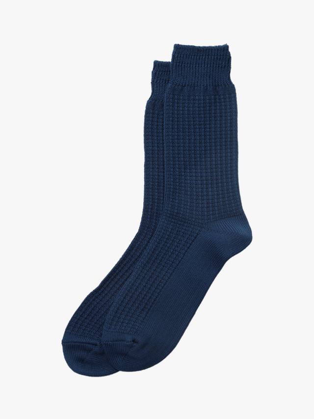 

Хлопковые вафельные носки-гольфы ROTOTO