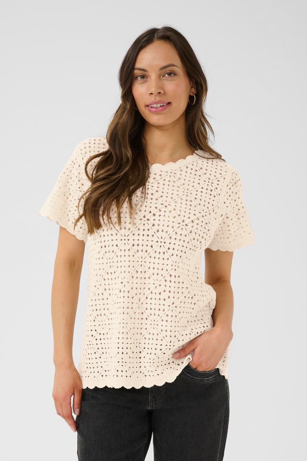 

Cream Блузка 'Kip' в светло-бежевом цвете