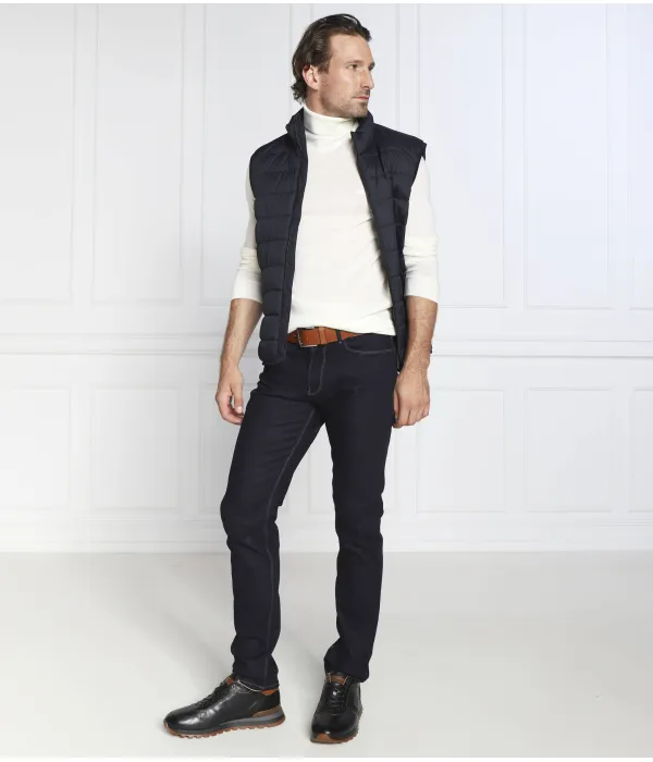 Шерстяная водолазка Slim fit Calvin Klein, белый — фото 2