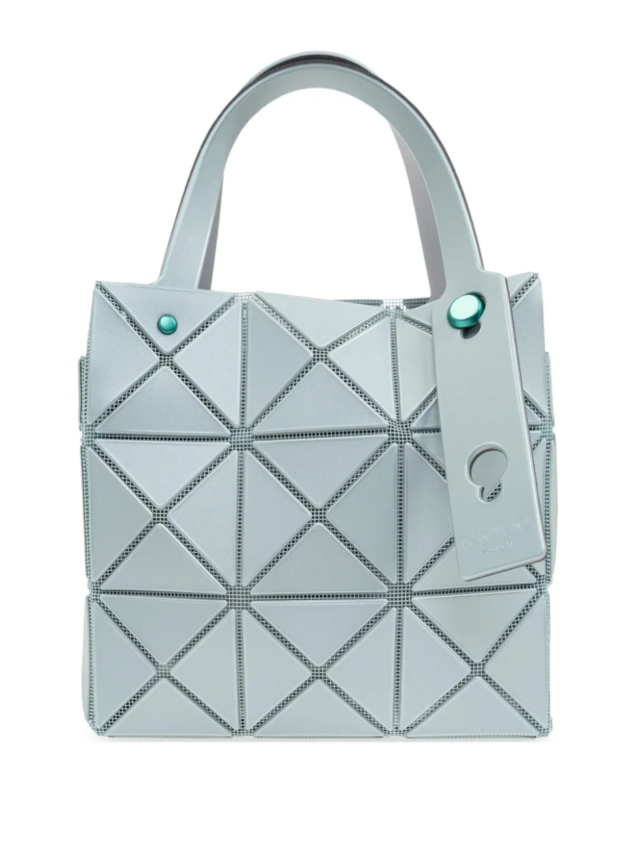 

Сумка-шоппер с геометрическим узором Bao Bao Issey Miyake, синий