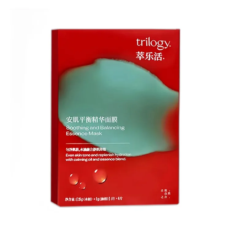 Trilogy Маска тканевая Skin Balance Serums, 5 Boxes — фото 2