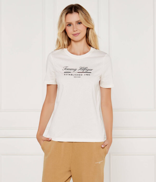 

Футболки Regular fit Tommy Hilfiger, бежевый