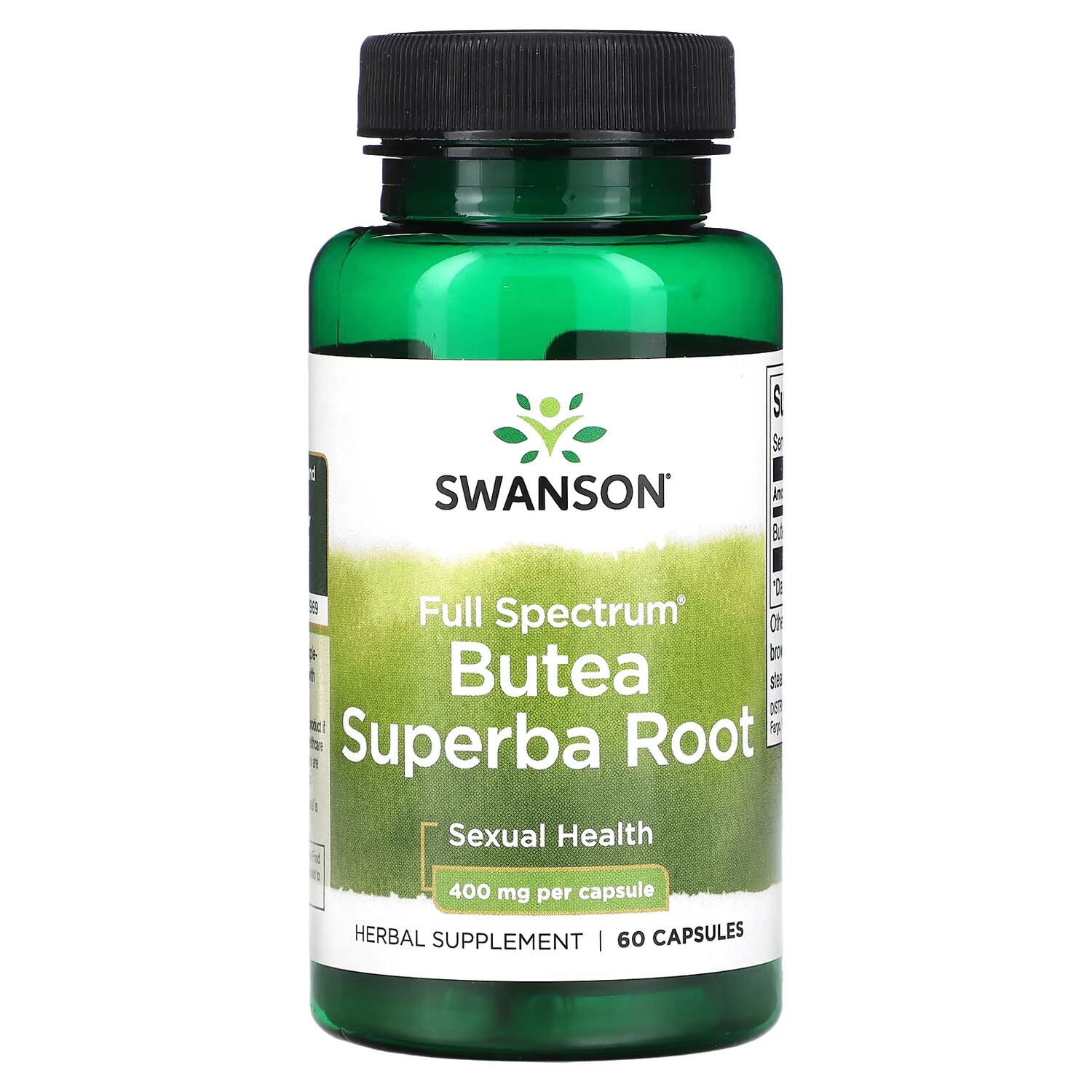 

Растительная добавка Swanson Full Spectrum Butea Superba Root, 400 мг
