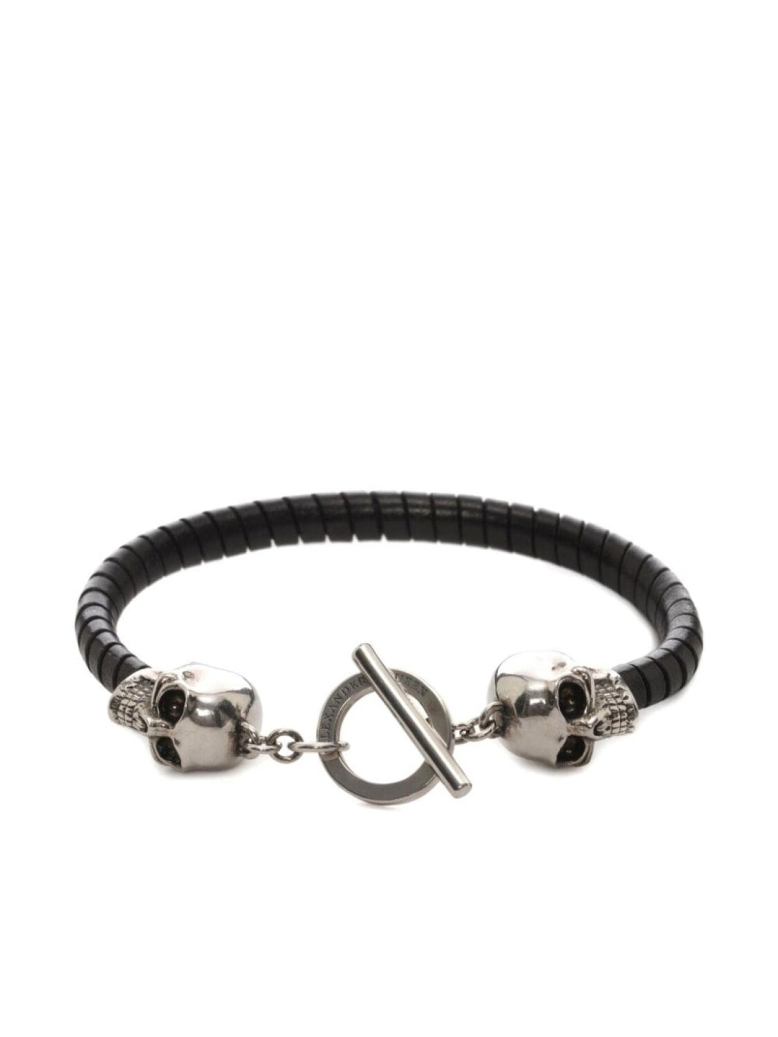 

Браслет с черепом Alexander McQueen, черный