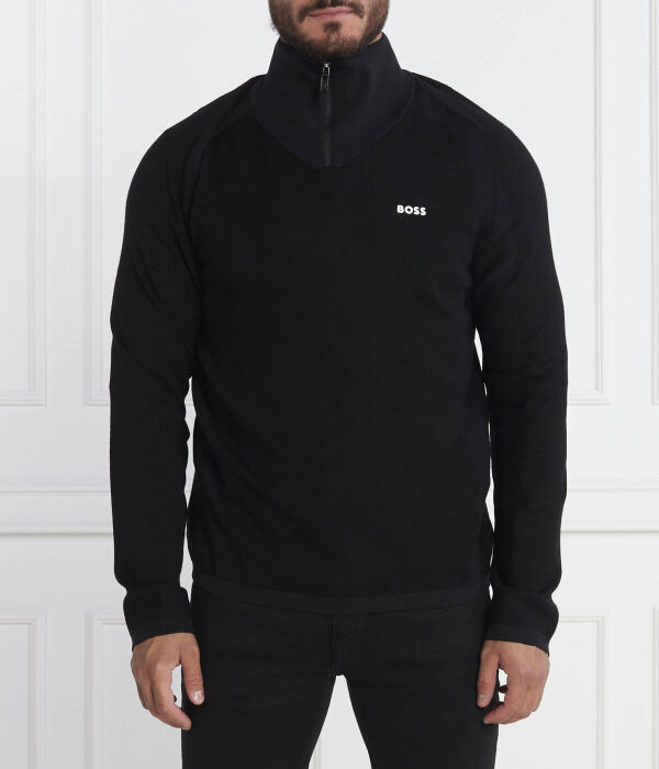 Толстовка Boss Green Zilnar Regular Fit, черный