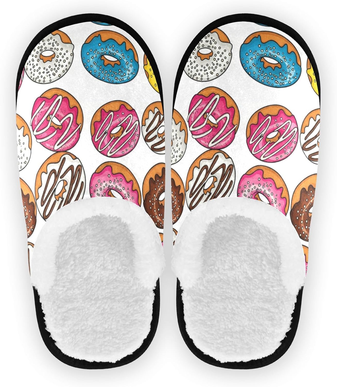 

Женские и мужские домашние тапочки Dussdil, спа-тапочки для дома, с памятью формы, закрытый носок, противоскользящие, для отеля, спальни и путешествий, размеры 5-12, мультиколор