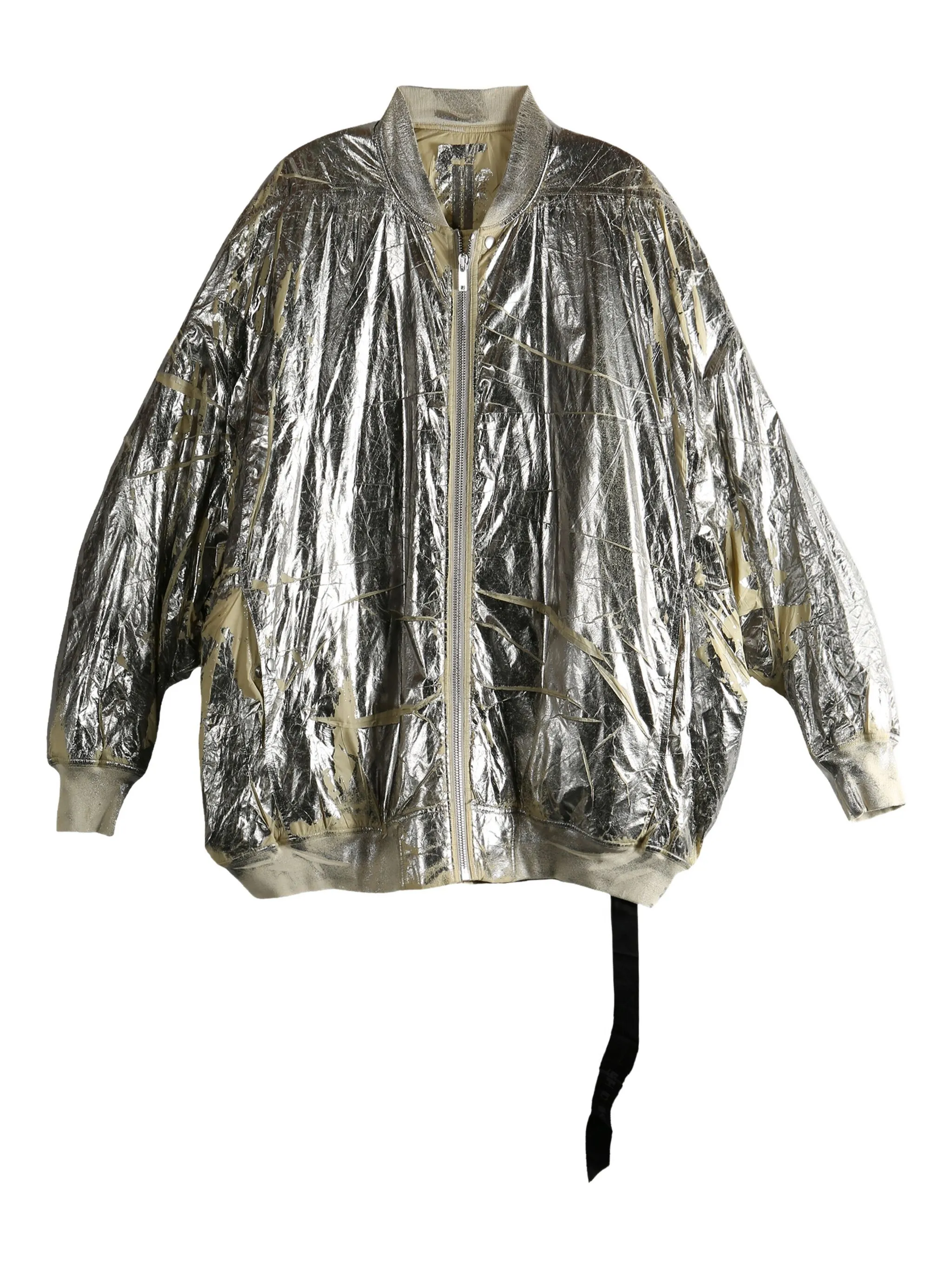 

Бомбер Peter Rick Owens Drkshdw, серебристый