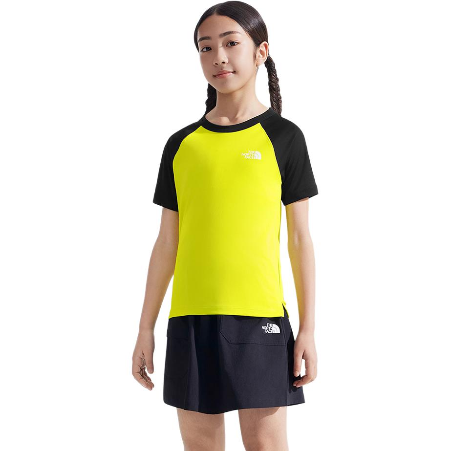 THE NORTH FACE Футболка C6T/Spring Aqua Green детская — фото 3