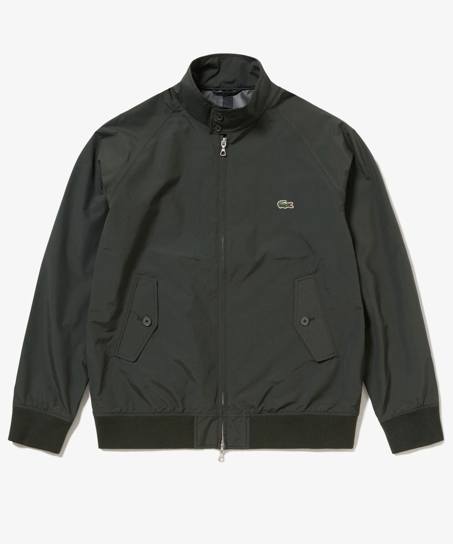Куртка-блузон с расклешенным верхом и застежкой-молнией, 2,5 слоя LACOSTE, Charcoal Gray