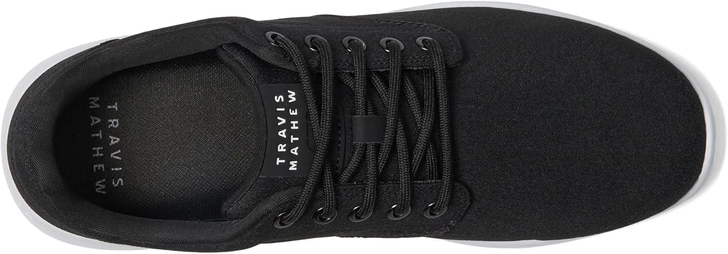 Детские плетеные кроссовки TravisMathew The Daily 2.0, черный — фото 2