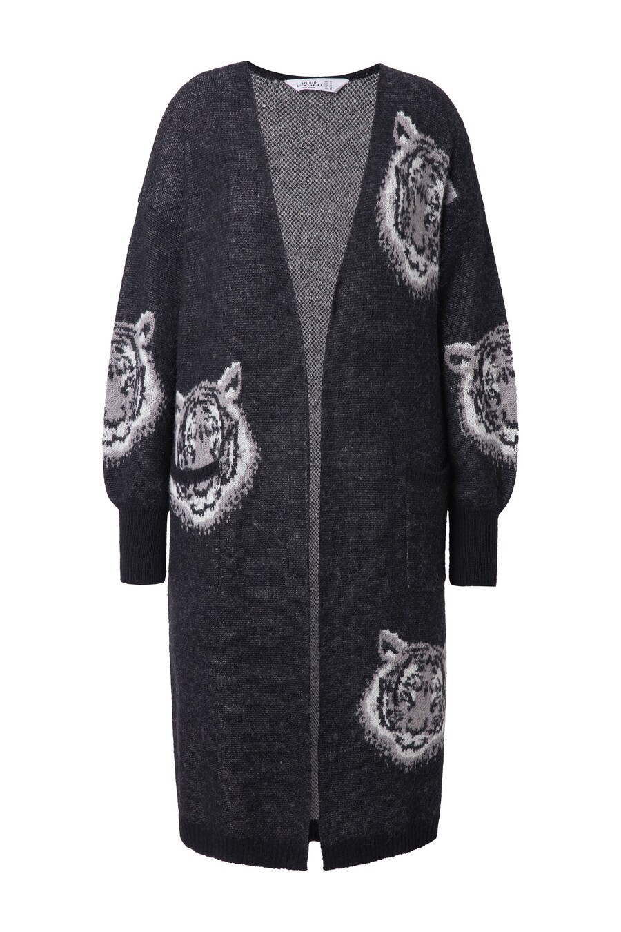 

Вязаный кардиган Studio Untold, mottled black