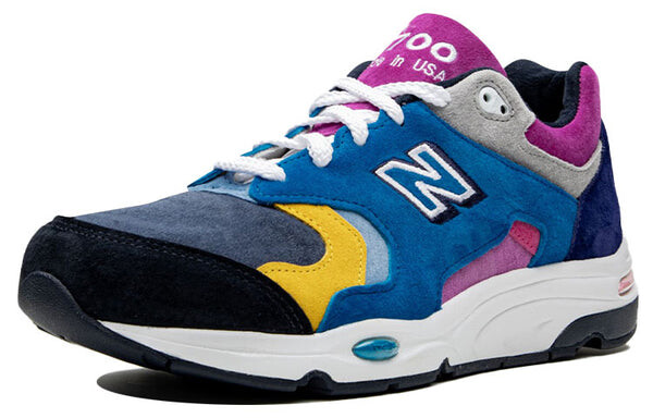 Кроссовки x kith 1700k2 сделано в сша New Balance, серый — фото 3