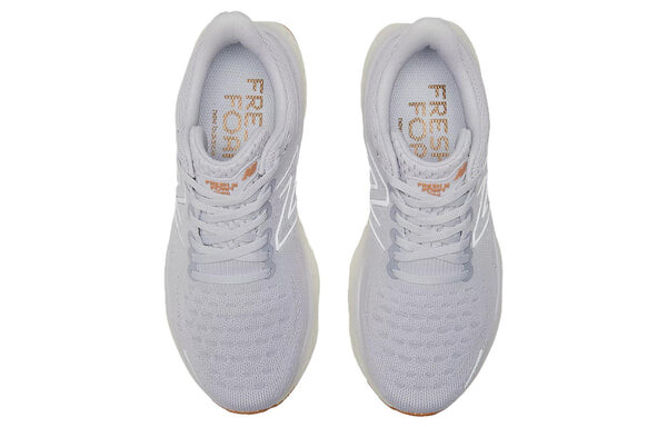 Кроссовки свежая пена x 1080v12 лаунж вокруг New Balance, серый — фото 3