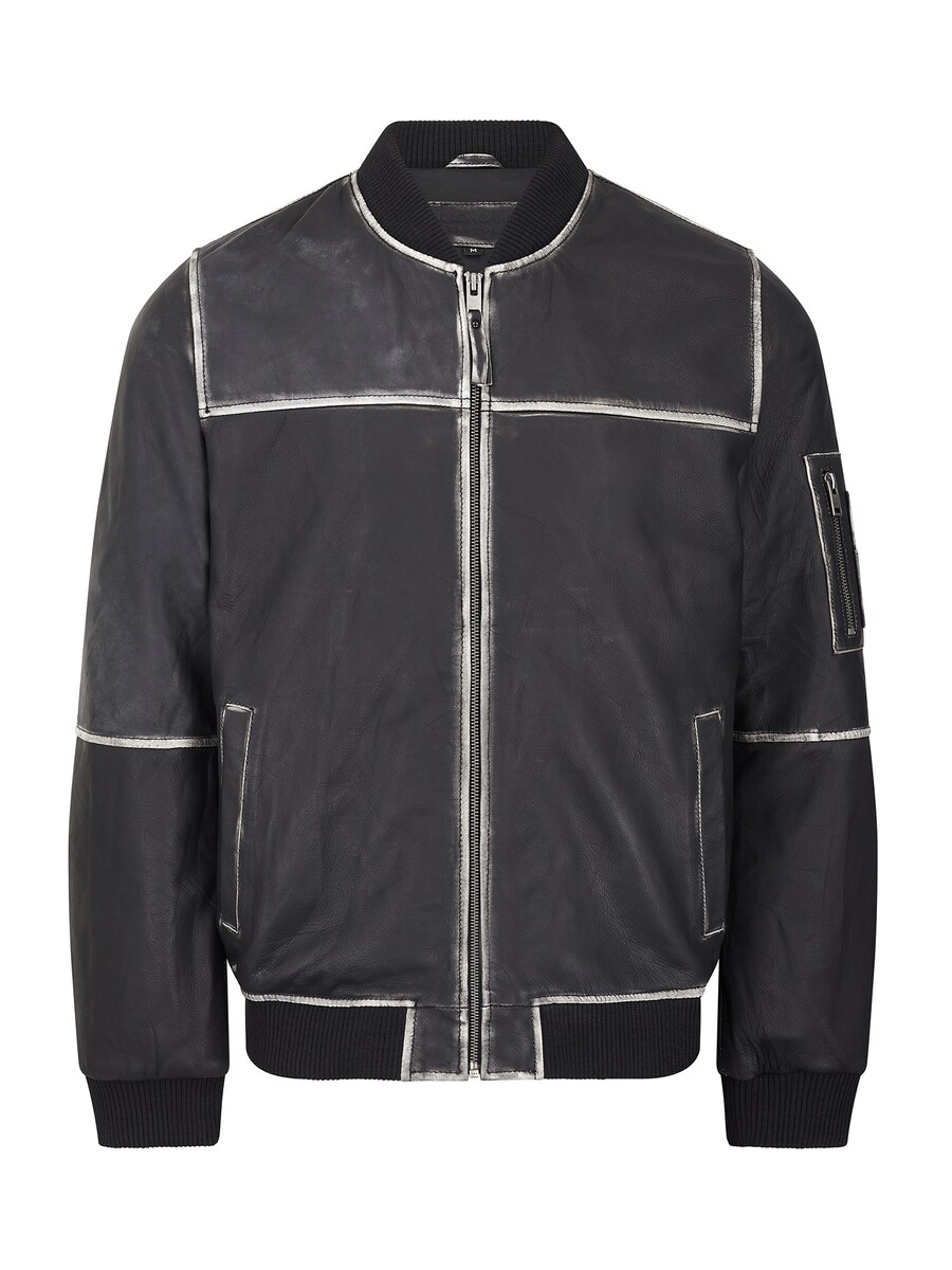 

Кожаная куртка Bolongaro Trevor Between-Season Jacket Ma1, черный