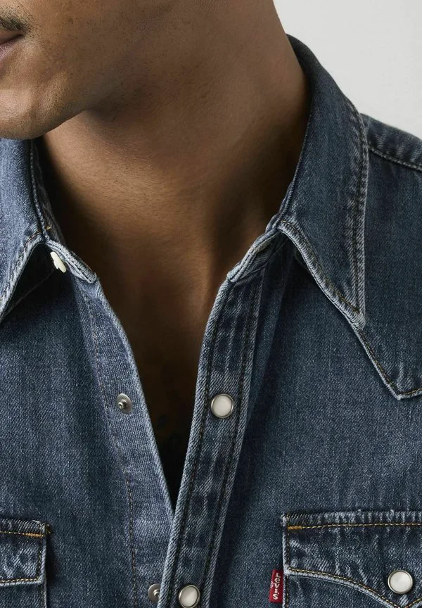 Рубашка barstow western standard Levi'S, Medium Indigo Western — фото 3